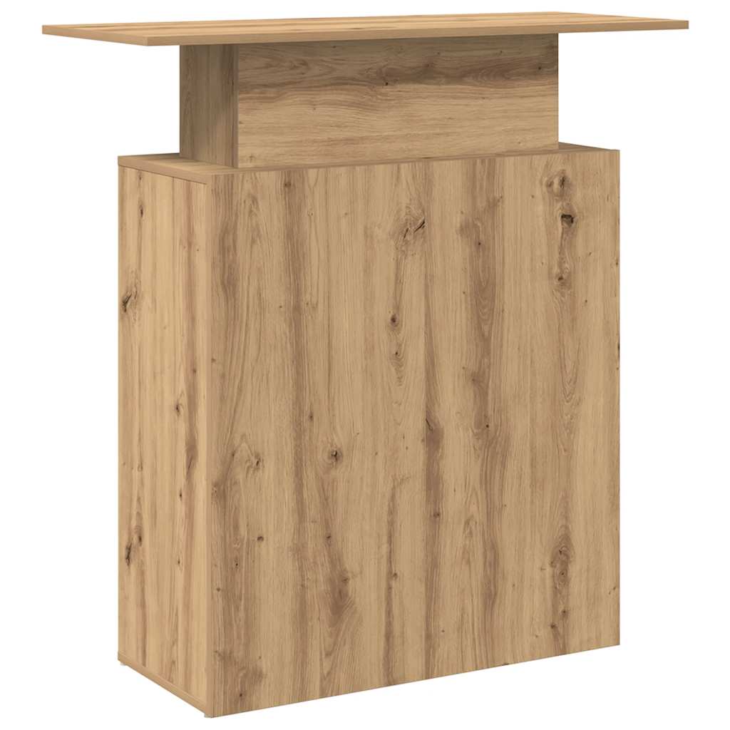 Empfangstheke Artisan-Eiche 100x40x104 cm Holzwerkstoff – Bild 6
